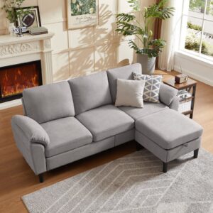 Convertible Sectional Sofa with Storage