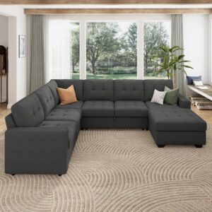 Space-Saving Modular Sectional Sofa Comfort